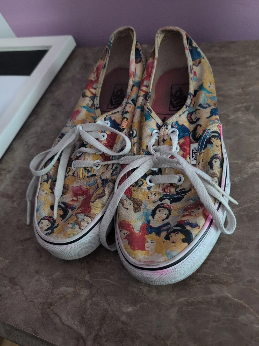 Vans Disney Princess Canvas Sneakers - Pastel Multicolor